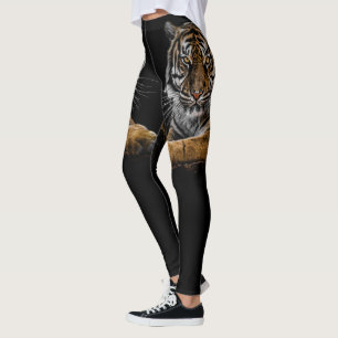 Wild Jungle Animal Tiger Leggings