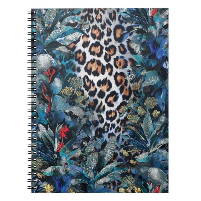 Wild Jungle Leopar Notebook (Front)