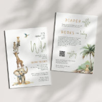 Wild Jungle Safari | All in One Baby Shower