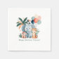 Wild Jungle Theme Birthday Party Napkins