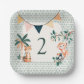 Wild Jungle Theme Birthday Party Paper Plates
