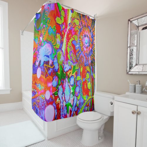 Wild KCRLS Shower Curtain