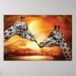 Wild Kisses Art Poster