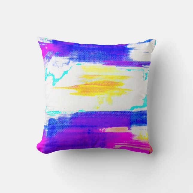 Wild Lavendar Summer Pillow (Front)