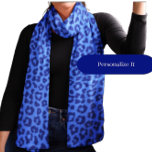 Wild Leopard-Blue- Scarf<br><div class="desc">Introducing our Trendy Blue Leopard Print Chiffon Scarf – where elegance meets wild style. Elevate your accessory collection with this lightweight scarf featuring a vibrant leopard print in blue. Make it uniquely yours by adding personalization – a perfect touch for a thoughtful and stylish gift. Whether draped casually or worn...</div>