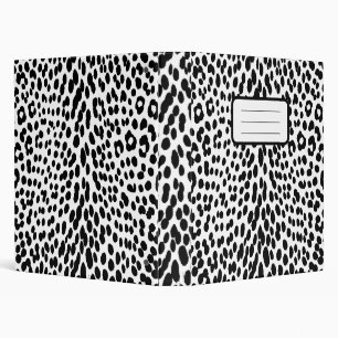 Wild Leopard Energy – Bold Animal Print Fashion 3 Ring Binder