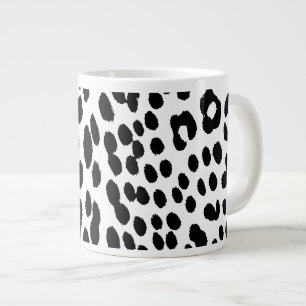 Wild Leopard Energy – Bold Animal Print Fashion Giant Coffee Mug