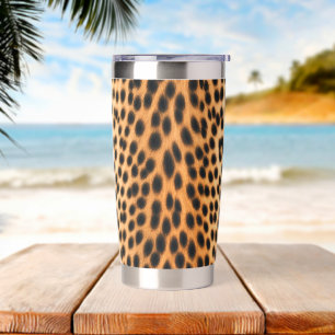 Wild Leopard Energy – Bold Animal Print Fashion Insulated Tumbler