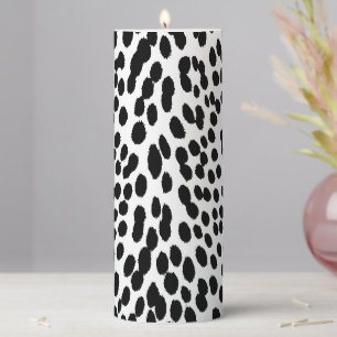 Wild Leopard Energy – Bold Animal Print Fashion Pillar Candle