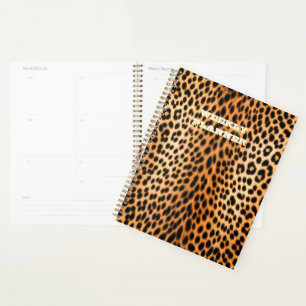 Wild Leopard Energy – Bold Animal Print Fashion Planner