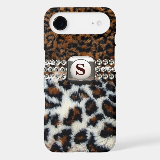 Wild Leopard Fur iPhone 4 Case (Back)
