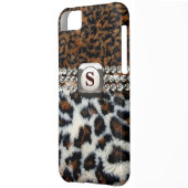 Wild Leopard Fur iPhone 5 Case (Back Left)