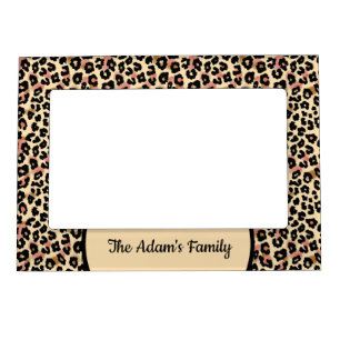 Wild Leopard  Magnetic Frame
