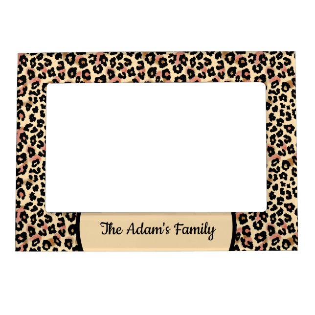 Wild Leopard  Magnetic Frame (Front)