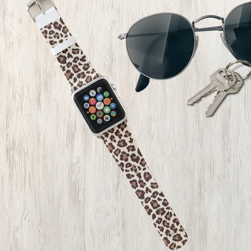 Wild Leopard Print  Apple Watch Band