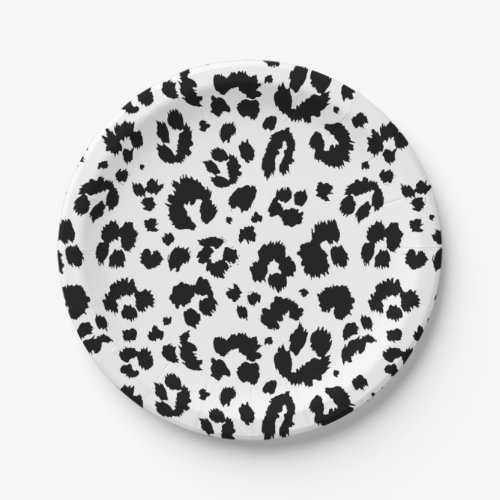 Wild Leopard Print Party or Shower Paper Plate - Wild Leopard Print Party or Shower Paper Plate - perfect for wild baby showers, birthdays or bachelorette parties.