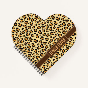 Wild Leopard Skin Notebook