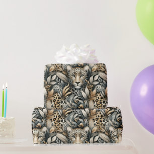 Wild Leopards Wrapping Paper