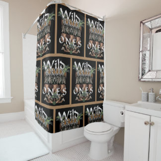 Wild Life Lovers Shower Curtain