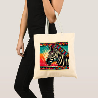 wild life theme tote bag