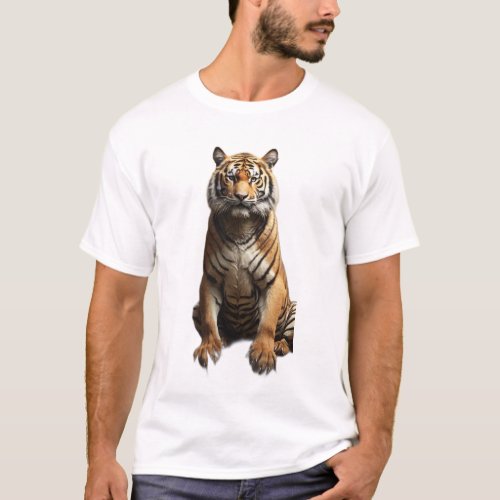 Wild Majesty Bengal Tiger Wilderness T_Shirt Coll