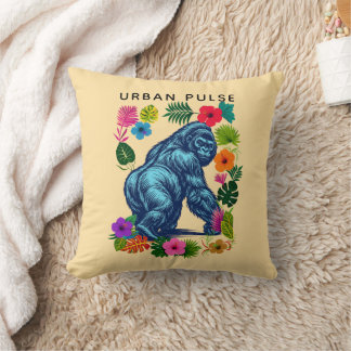 Wild Majesty Throw Pillow