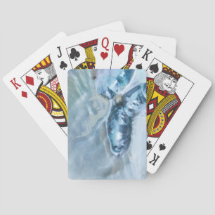Wild Malaysian Mother of Pearl Poker Cards
