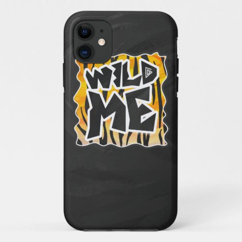 Wild Me Tiger Orange and Black iPhone 11 Case