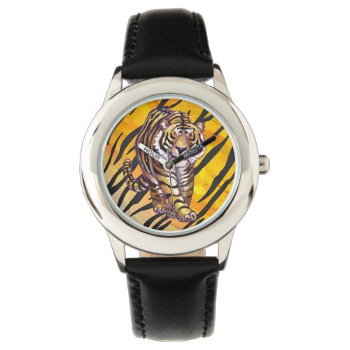 Wild Me Tiger Orange and Black Watch
