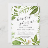 Wild Meadow | Botanical Bridal Shower Invitation (Front)
