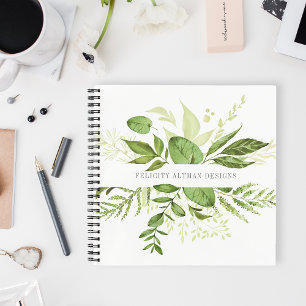 Wild Meadow Botanical Personalized Notebook