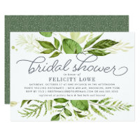 Wild Meadow Bridal Shower Invitation