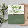 Wild Meadow | Green Watercolor Botanical Business Card