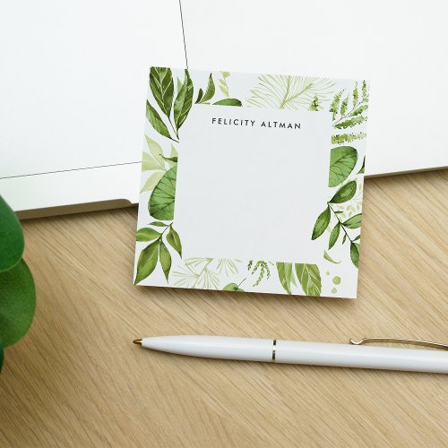 Wild Meadow  Personalized Post_it Notes
