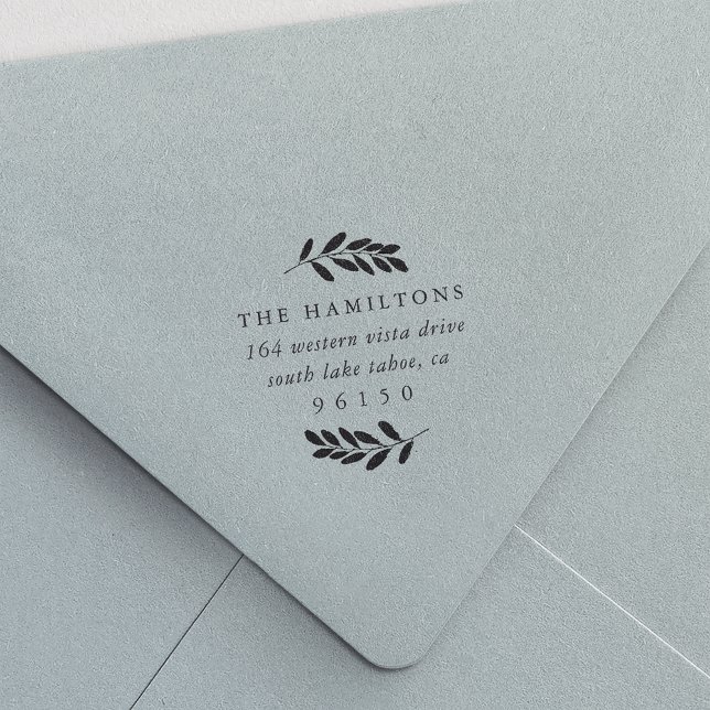 Wild Meadow Return Address Self-inking Stamp (Creator Uploaded)