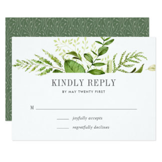 Wild Meadow RSVP Card