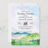 Wild Meadow | Spring Mountains Wedding Invitations (Front)