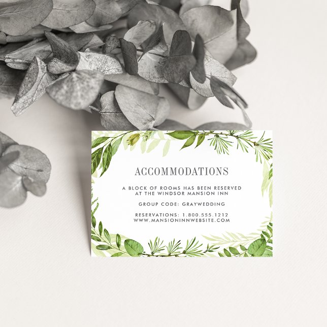 Wild Meadow | Wedding Hotel Accommodation Cards (Creator Uploaded)