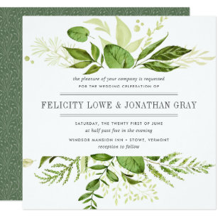 square wedding invitations zazzle