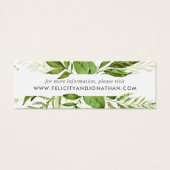 Wild Meadow Wedding Website Cards | Mini (Front)