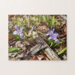 Wild Miniature Irises Jigsaw Puzzle