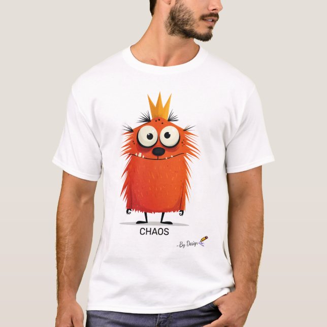 Wild Monster | Original Design for Adults  T-Shirt (Front)
