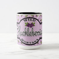 Wild Montana Huckleberries Mug