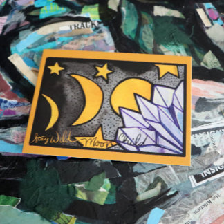 Wild MoonChild Moon Phases                         Postcard