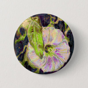 Wild Morning Glory by Alexandra Cook Pinback Button