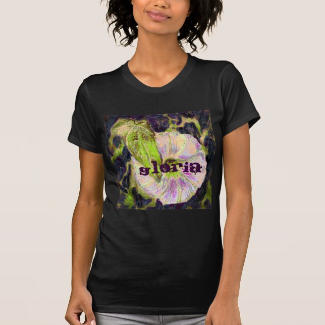 Wild Morning Glory by Alexandra Cook T-Shirt (Front)
