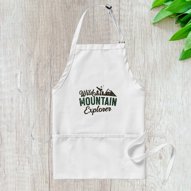 Wild Mountain Explorer Adult Apron (Creator Uploaded)