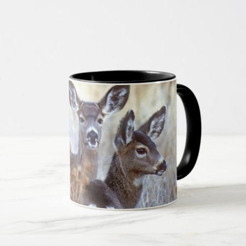 Wild Mule Deer Pair  California Mug