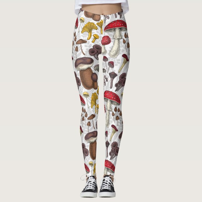 Wild mushrooms leggings (Front)