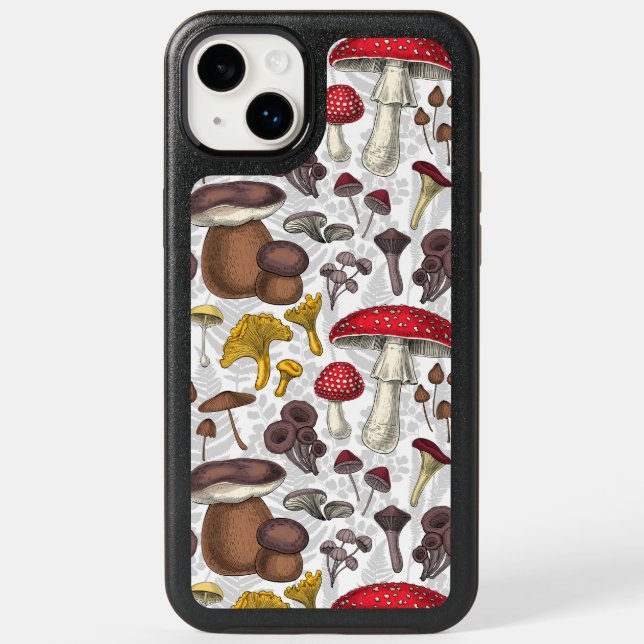 Wild mushrooms otterbox iPhone case (Back)